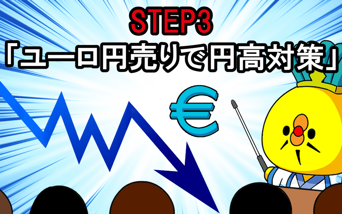 STEP3円高対策ユーロ円売り